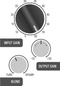 500DT Dual Topology tube preamp hybrid - guitar modeler example